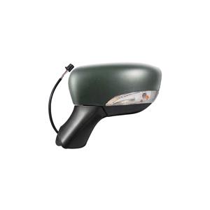 Wing Mirrors, Left Wing Mirror (electric, heated, indicator, primed cover) for Renault CLIO IV 2013 2019, 