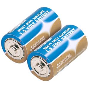 Domestic Batteries, Draper 61835 2 Heavy Duty C Size Alkaline Batteries, Draper