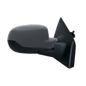 Wing Mirrors, Right Wing Mirror (manual, black cover, temp. sensor) for RENAULT CLIO Grandtour, 2008 2013, 