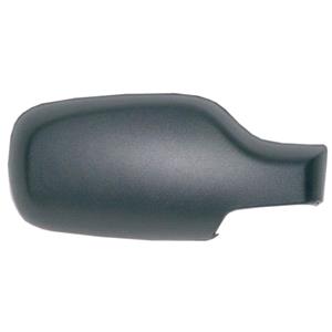 Wing Mirrors, Right Wing Mirror Cover (black, grained) for RENAULT CLIO III, 2005 2009, 