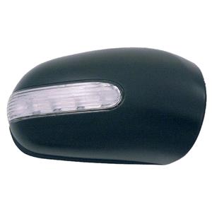 Wing Mirrors, Right Wing Mirror Cover (with indicator, primed) for Mercedes M CLASS, 2001 2005, 