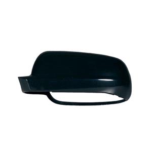 Wing Mirrors, Left Wing Mirror Cover (black, grained, fits BIG mirrors only) for Volkswagen BORA Estate, 1999 2005, 