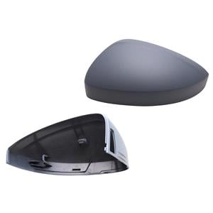 Wing Mirrors, Left Wing Mirror Cover (primed, with gap for blind spot indicator lamp) for Volkswagen TIGUAN 2016 Onwards, 