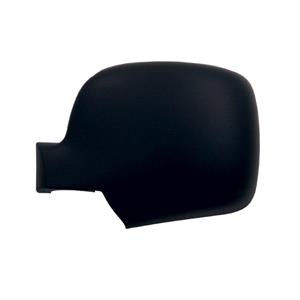 Wing Mirrors, Left Wing Mirror Cover (Black, Grained) for Renault KANGOO, 2008 2012, 