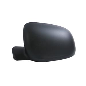 Wing Mirrors, Left Wing Mirror Cover (black) for RENAULT KANGOO, 2012 2017, 