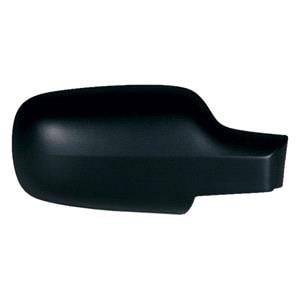 Wing Mirrors, Right Wing Mirror Cover (black, grained) for Renault MEGANE II Saloon, 2003 2008, 