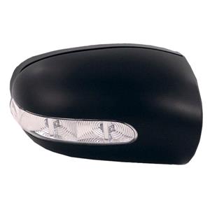 Wing Mirrors, Right Wing Mirror Cover (with indicator and puddle lamp, primed) for Mercedes E CLASS, 2002 2006, 