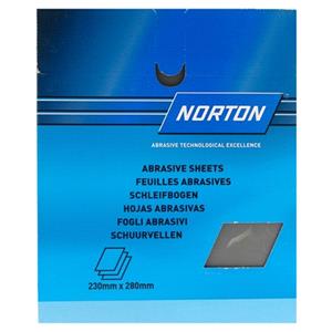 Sanding Sheets, Wet & Dry Paper   P2000   Pack Of 50, NORTON