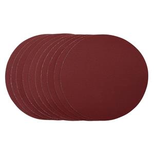Sanding Discs, Draper 63797 Sanding Discs, 180mm, Hook & Loop, 40 Grit, (Pack Of 10), Draper