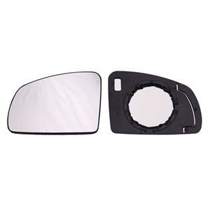 Wing Mirrors, Left Wing Mirror Glass (not heated) and Holder for OPEL MERIVA, 2003 2010, 