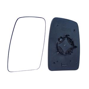 Wing Mirrors, Left Wing Mirror Glass (not heated) and Holder for VAUXHALL MOVANO Mk II Combi, 2010 Onwards, 