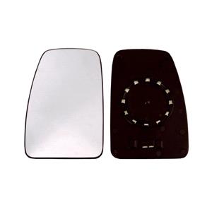 Wing Mirrors, Left Wing Mirror Glass (not heated) and Holder for Vauxhall MOVANO Van, 2003 2010, 