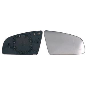 Wing Mirrors, Right Wing Mirror Glass (heated) and Holder for AUDI A3, 2003 2008, 