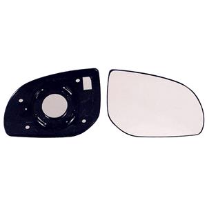 Wing Mirrors, Right Wing Mirror Glass (not heated) and Holder for Hyundai i20, 2008 2012, 