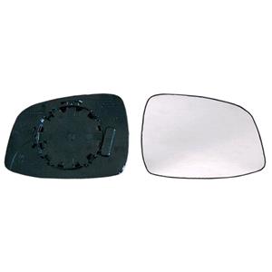 Wing Mirrors, Right Wing Mirror Glass (Not Heated) and Holder for SUZUKI SWIFT III, 2005 2010, 