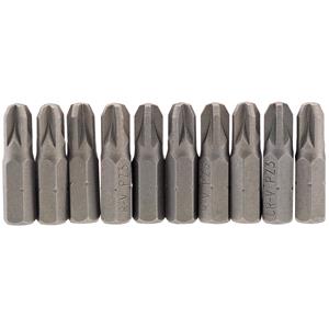 Insert Bits, Draper 64057 No.3 1 4 inch Hex. PZ Type Insert Bit 25mm Long x 10, Draper