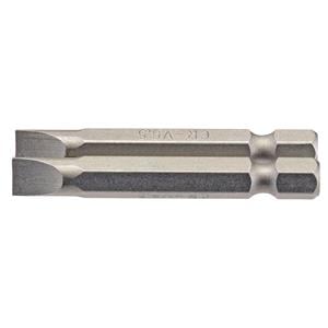 Insert Bits, Draper 64103 6.5mm 1 4 inch Hex. Plain Slot Insert Bit 50mm Long x 2, Draper