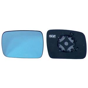 Wing Mirrors, Left Blue Mirror Glass (heated) and Holder for RANGE ROVER MK III,  2009 2012, 