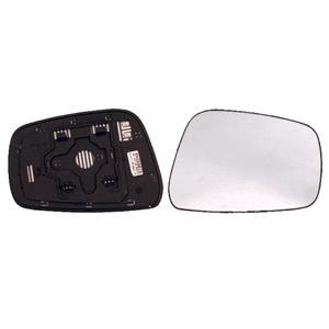 Wing Mirrors, Right Wing Mirror Glass (heated) and Holder for NISSAN NAVARA, 2004 2006, 