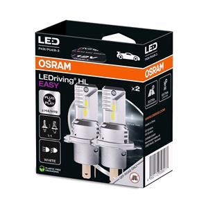 Fog Lamp Bulbs, 12V LEDriving HL Easy   (H4/H19)   18/19W   P43t / PU43t 3   2 pcs    Box, Osram