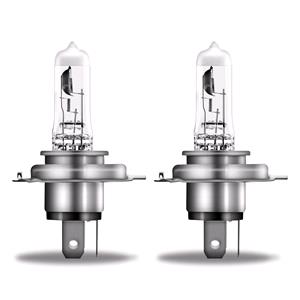 Osram Night Breaker Silver 12V 60/55W H4 +100% Brighter Bulb - Twin Pack