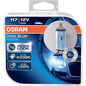 Bulbs   by Vehicle Model, Osram Cool Blue Intense H7 12V Bulb 4K   Twin Pack for Opel ASTRA H Sport Hatch, 2005 2009, Osram