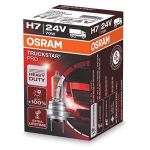 Bulbs   by Bulb Type, Osram Truckstar Pro 24V 70W H7 PX26d Truck Headlight Bulb   Single, Osram