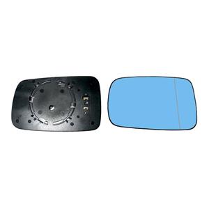 Wing Mirrors, Right Blue Wing Mirror Glass (heated) for BMW 3 Series Coupe (E46) 1999 2005, 
