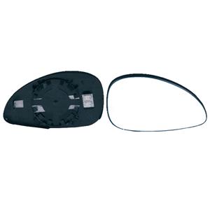 Wing Mirrors, Right Wing Mirror Glass (heated) for Citroen C4 2004 2010, 