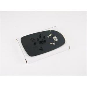 Left Mirror Glass (heated) & Holder - Original Replacement