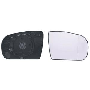 Wing Mirrors, Right Wing Mirror Glass (heated) and Holder for Mercedes E CLASS, 1999 2002, 