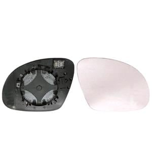 Wing Mirrors, Left Wing Mirror Glass (heated) and Holder for SEAT ALHAMBRA, 2010 Onwards, SUMMIT