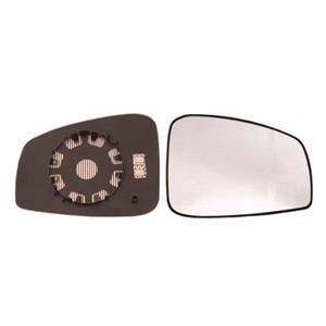 Wing Mirrors, Left Wing Mirror Glass (heated) and Holder for RENAULT LAGUNA III, 2007 2015, 