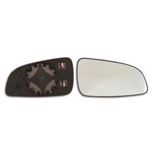 Wing Mirrors, Left Wing Mirror Glass (heated) and Holder for Opel ASTRA H Saloon, 2007 2009, SUMMIT