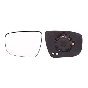Wing Mirrors, Left Wing Mirror Glass (heated) and Holder for Nissan QASHQAI, 2014 Onwards, 