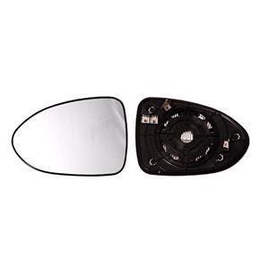 Wing Mirrors, Left Wing Mirror Glass (heated) and Holder for Kia Rio III, 2011 2017, 