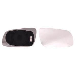 Wing Mirrors, Left Wing Mirror Glass (heated) and Holder for SEAT ALHAMBRA, 1998 2010, 