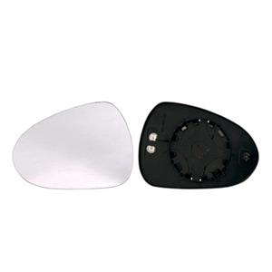 Wing Mirrors, Left Wing Mirror Glass (heated) and Holder for SEAT EXEO, 2009 2013, 