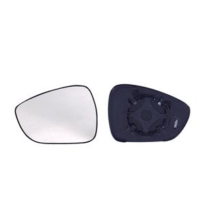 Wing Mirrors, Left Wing Mirror Glass (heated) and Holder for Citroen C3, 2009 2017, 