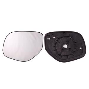 Wing Mirrors, Left Wing Mirror Glass (heated) and Holder for Citroen C4 AIRCROSS, 2010 07/2013, Only fits mirror with indicator, please check backing plate is same as image, 