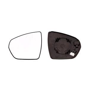Wing Mirrors, Left Wing Mirror Glass (heated) and Holder for Opel Grandland X 2017 Onwards, 