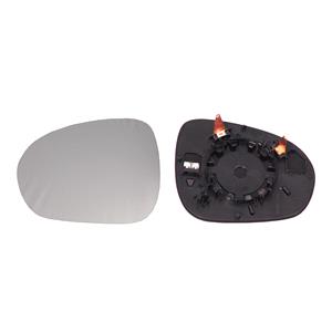 Wing Mirrors, Left Wing Mirror Glass (heated) and Holder for Fiat 500X, 2014 Onwards, 
