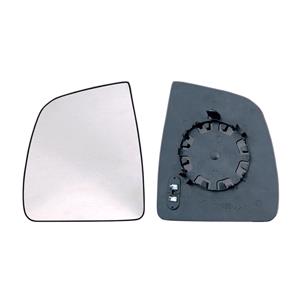 Wing Mirrors, Left Wing Mirror Upper Glass (Heated) for Fiat DOBLO Cargo Flatbed, 2010 Onwards, 