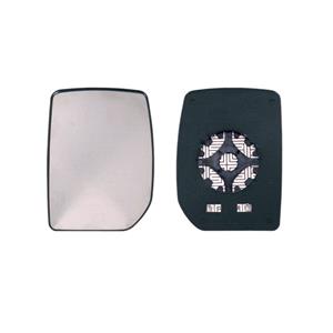 Wing Mirrors, Left Wing Mirror Glass (heated) and Holder for FORD TRANSIT Flatbed, 2000 2014, 
