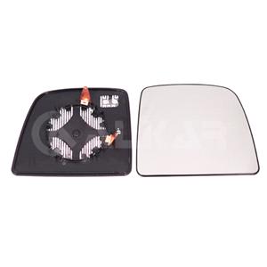Wing Mirrors, Right Mirror Glass (heated) & Holder for Ford TRANSIT CONNECT Van, 2013 Onwards, 