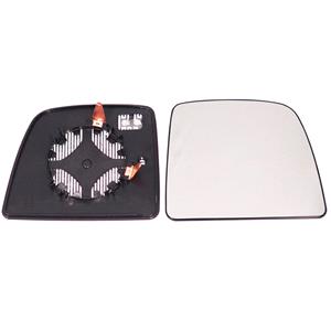 Wing Mirrors, Right Wing Mirror Glass (heated) and Holder for Ford TRANSIT CONNECT Kombi, 2013 2018, 