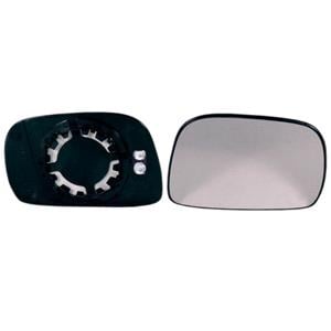 Wing Mirrors, Right Wing Mirror Glass (heated) & Holder for Suzuki WAGON R+ 2000 2008, 