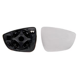 Wing Mirrors, Right Wing Mirror Glass (heated, without blind spot warning) and Holder for Ford Focus Saloon, 2018 Onwards, 