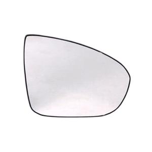 Wing Mirrors, Right Wing Mirror Glass (heated) and Holder for Opel MERIVA B, 2010 Onwards, 