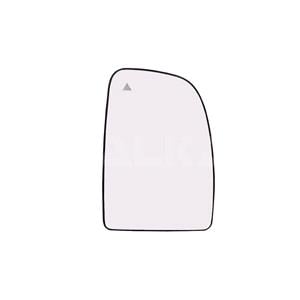 Wing Mirrors, Right Wing Mirror Glass with Holder (Convex, Heated, with Blid Spot Warning, 2 PINS) for Vauxhall MOVANO Mk III 2023 Onwards, 